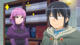 Servant explaining. Anime: Tsuki ga Michibiku Isekai Douchuu