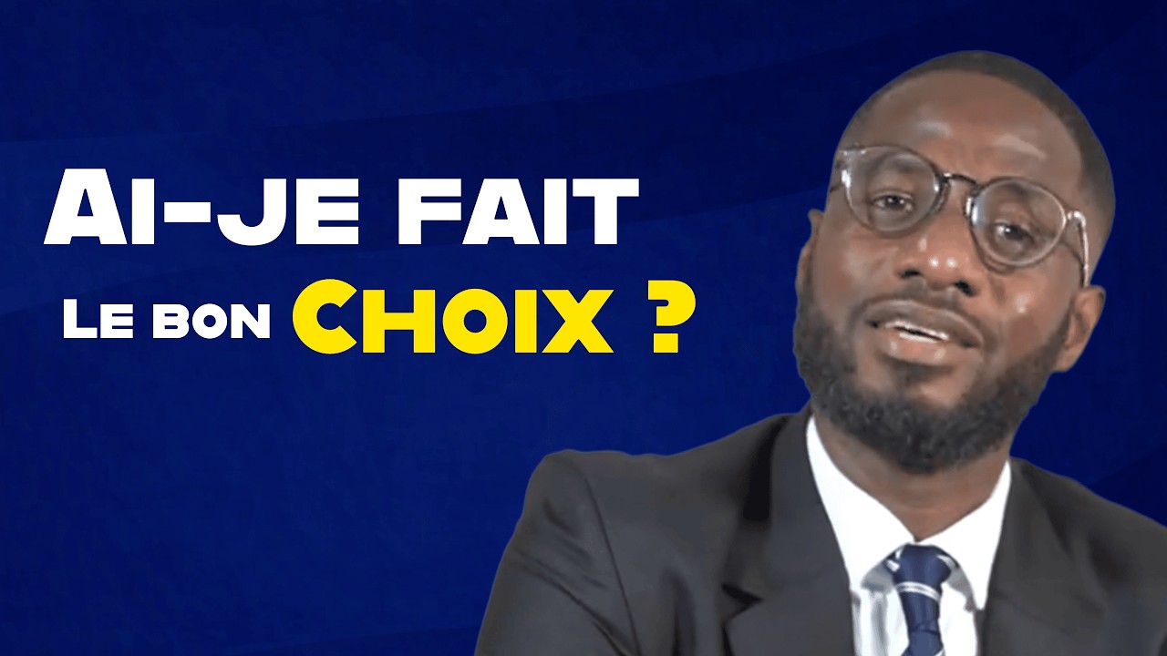 👉 “Tu doutes de ton choix ? Voici comment savoir si c’était le bon” JUSTE CRÉPIN GONDO