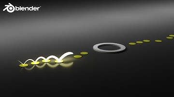 Making a Bouncing Curve Audiovisualizer Animation in Blender 4.3 [inspierd by Polyfjord]