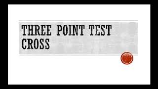 Three point test cross | gene mapping | interference | coefficient of coincidence|