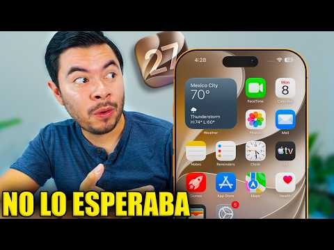 🚨 OFICIAL: Llega iOS 27 con un sabor agridulce 🥲