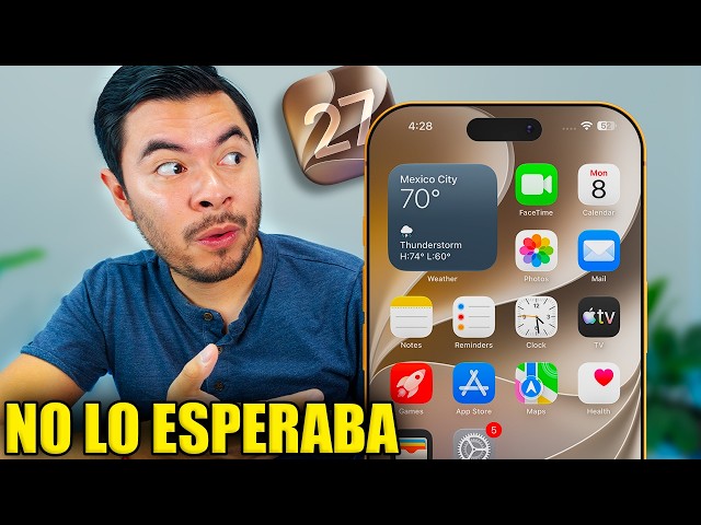 🚨 OFICIAL: Llega iOS 27 con un sabor agridulce 🥲