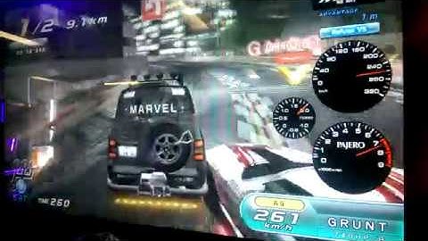 WMMT Osaka Pajero Evolution vs Mazda MX5