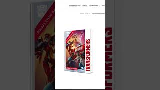 #ConversionConvo #RenegadeGameStudios #Transformers #TTRPG #BeginnerBox #Short