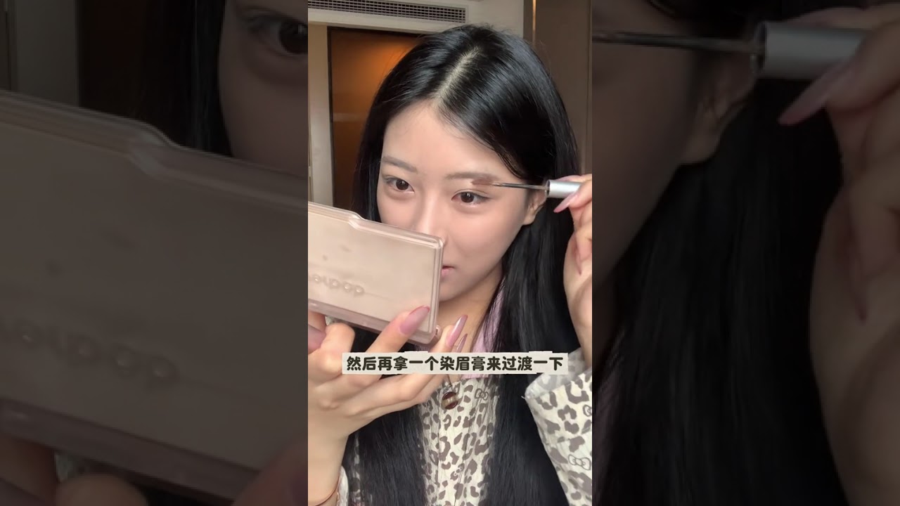 A noble and elegant makeup look for a young lady Dealing with the big occasion has been dr