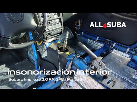 Subaru Impreza 2.0 RX GF8 interior upgrade - part 3 - 4K