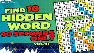 Can YOU Find The Hidden Word? Word Search Challenge | Find The Word - Animal Edition! #wordsearch
