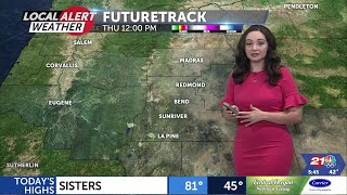 Warm today, cooler pattern begins tomorrow