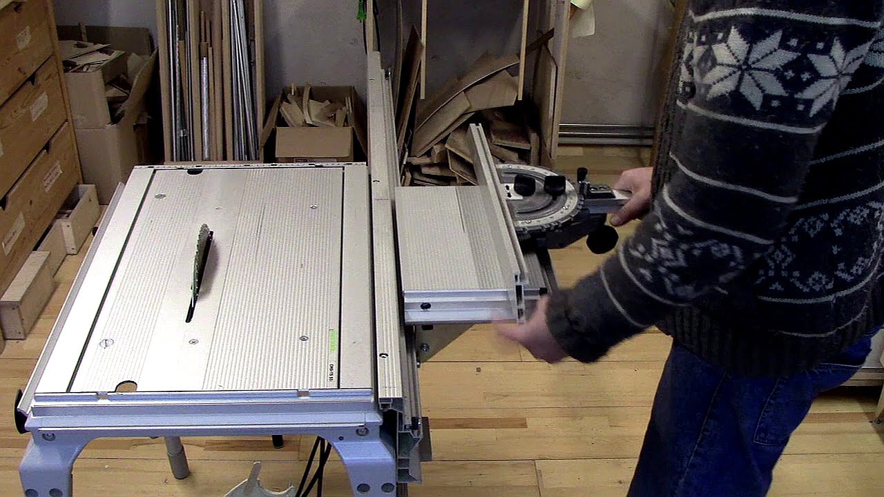 Festool CMS - TS55 Erfahrungsbericht, Teil 1: Aufbau - YouTube