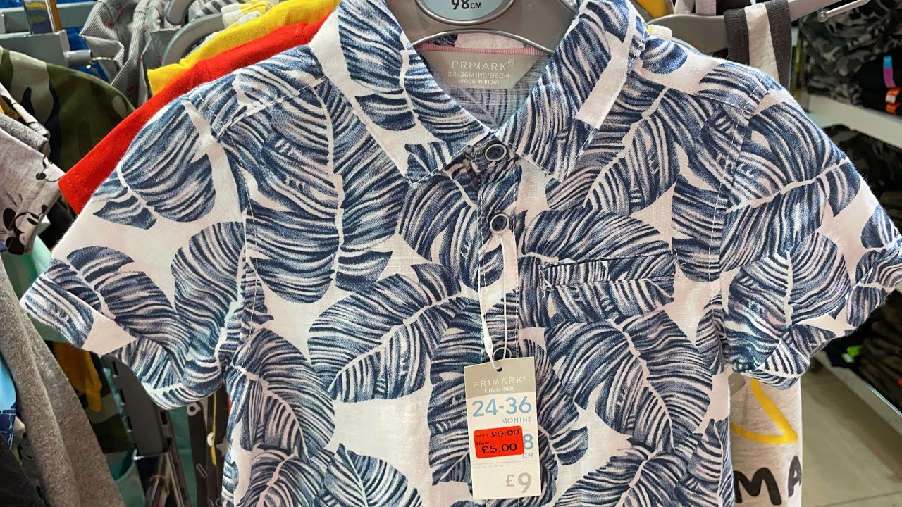 Primark Boys Clothes Reductions - August | 2021