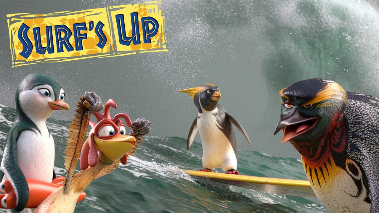 Surf’s Up Best Moments Compilation | Full HD | Best Movie Scene | Cody Maverick |