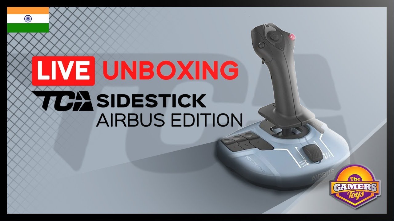 Thrustmaster TCA Sidestick Airbus Edition Unboxing & First Look