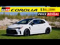 2023 Toyota GR Corolla Pricing Revealed!