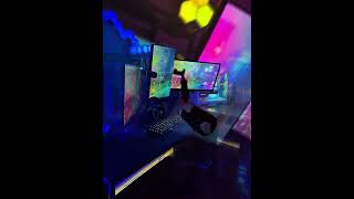 INSANE Gaming Setup 🔥 #gaming #setup #rgb #pc #gamingsetup #clean #desksetup #viral #fyp