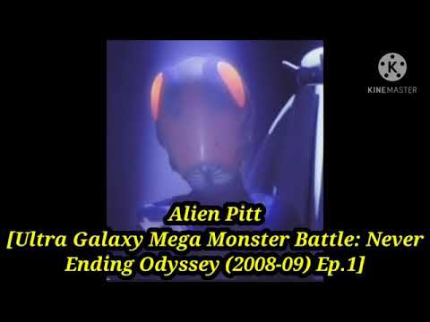 All monsters in ultra galaxy mega monster battle : Never Ending odyssey
