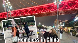 Sick In China Homeless People