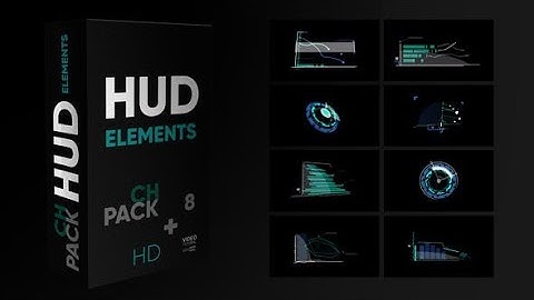 300+ HUD  Elements for After effects | Graphics