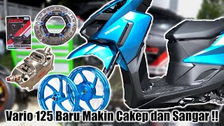Modif Hedonganti Caliper Nikel Cakram 260Mm - Vario 125 Terbaru Makin Sangar Dandi Malik