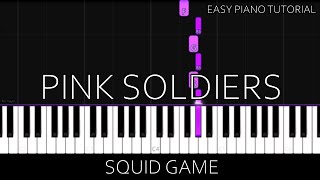 Squid Game - Pink Soldiers (Easy Piano Tutorial)