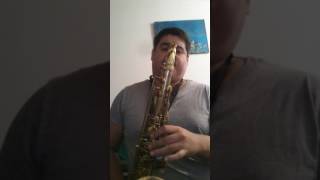 La guitarra auténticos decadentes tutorial para saxo