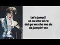 JUMP - BTS (방탄소년단) - (Easy Lyrics)