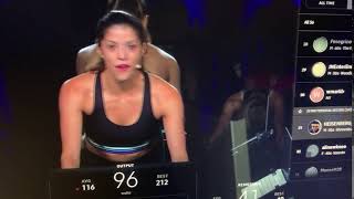 Peloton Studio Distracting Rider