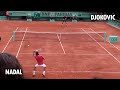 A Grand Slam Final from the STANDS: Nadal vs Djokovic ON COURT (Roland Garros 2012)