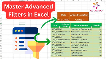 MS Excel-Advanced Filters |FILTER HACKS Surprising TRICKS | Advanced Filter TRICK in Excel