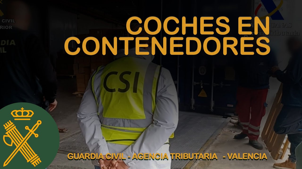 Recuperados 21 vehículos de alta gama sustraídos ocultos en contenedores en el puerto de Valencia