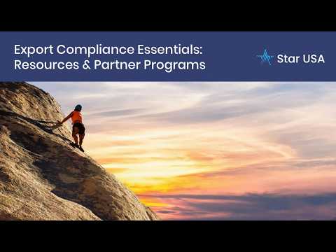 Export Compliance Essentials: Resources & Partner Programs thumbnail
