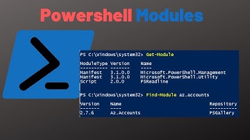 Powershell - Learn to create Modules