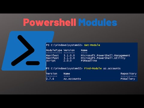 วีดีโอ: โมดูล PowerShell อยู่ที่ไหน