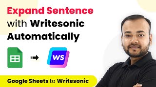 Details How to Expand Sentences using Writesonic from Google Sheets Data - Google Sheets to Writesonic News