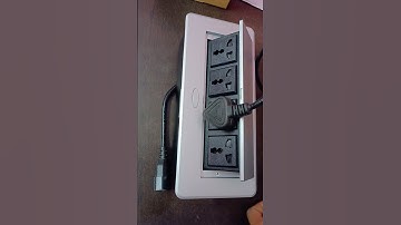 TECHUT POP UP BOX WITH 4 POWER SOCKET CABLE CUBBY