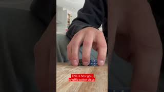 This is how you shuffle poker chips! #poker #pokerstars #pokerchips #shuffle #flop #pokertiktok