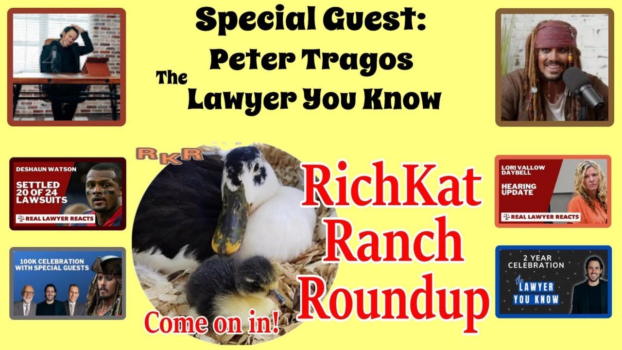 RKR Roundup Episode 019 * Featuring Peter Tragos Lawyer You Know
