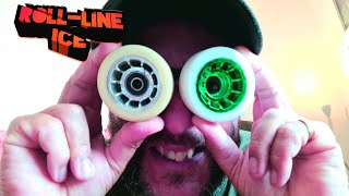 Roll Line Ice 92A 95A  Quad Roller Skate Wheels Review