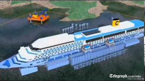 How will the Costa Concordia cruise ship be salvaged?