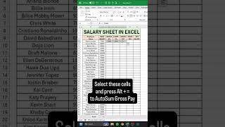 salary slip in excel #excel #microsoftexcel #exceltips #microsoftoffice #exceltricks