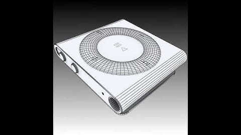 3D Model of IPod Shuffle 4g Review