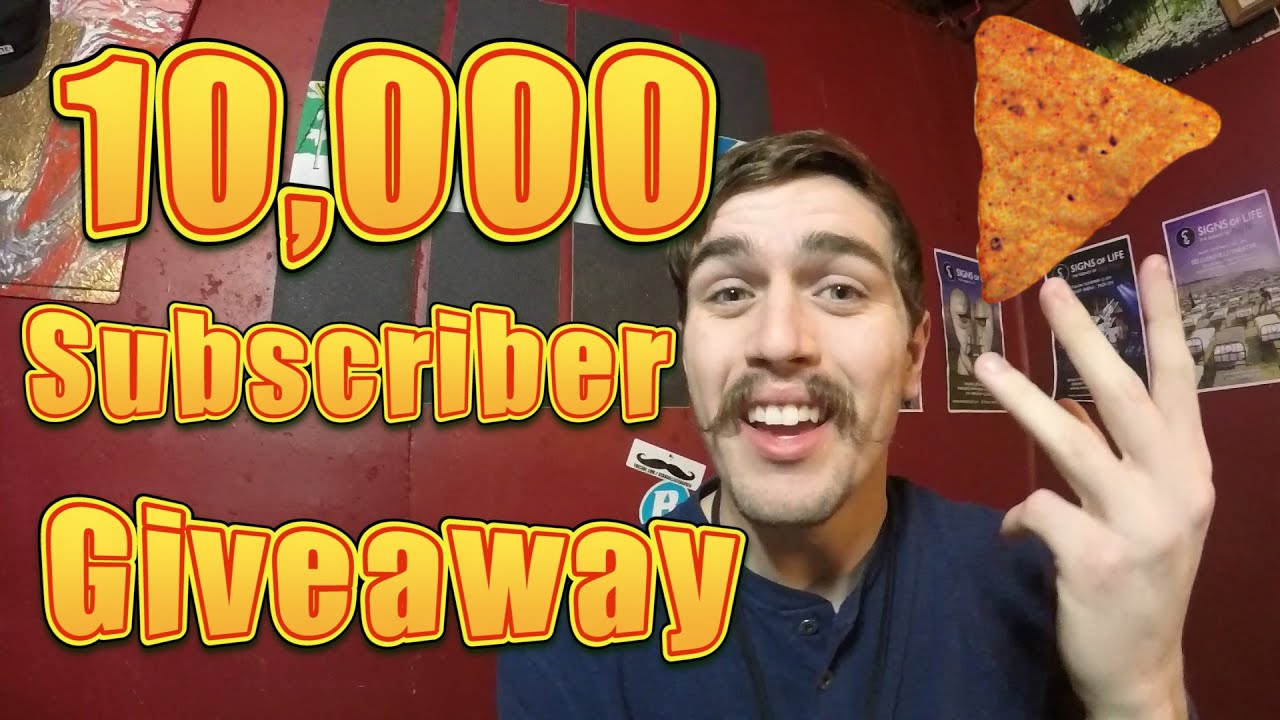 10,000 Subscriber Giveaway