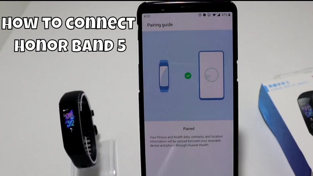 Honor Band 7 Smartband NOT SUPPORT Use APP