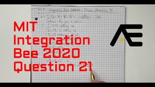 MIT - Integration Bee 2020 - Final Round - Question 21