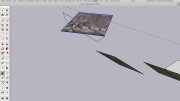 SketchUp - Rotating a texture into a different plane.
