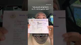 Cara Dapatkan Geran Kereta Hilang Guna Apps MyJPJ Je!