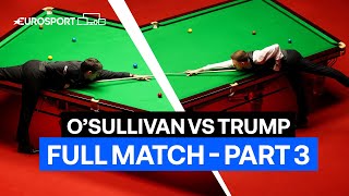 World Snooker Championship 2022 Final - Part 3 | Ronnie O'Sullivan vs Judd Trump | Eurosport Snooker