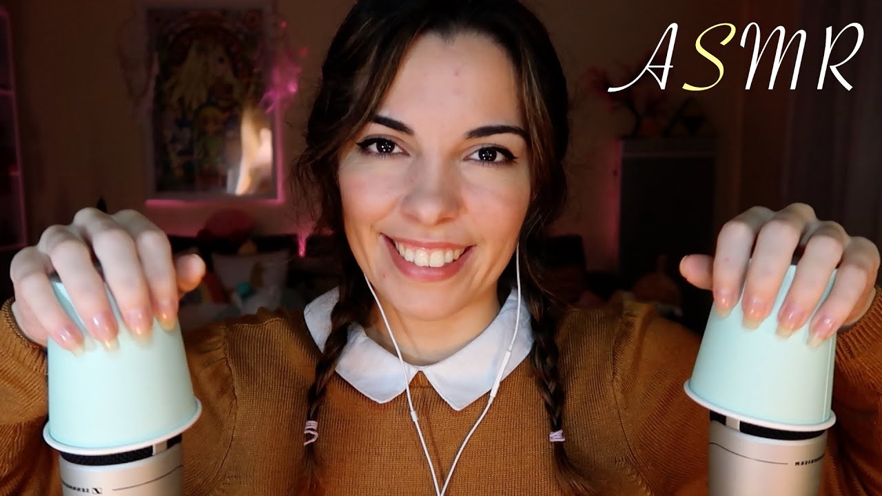 ASMR FR ~ Hop ! Au Dodo avec les Nouveaux Micros 💤 MK4 Sennheiser 🎙️ Fluffy, Chiffon, Gobelets...