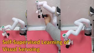 Self-Supervised Learning of Visual Servoing for Low-Rigidity Robots (RA-L 2022)