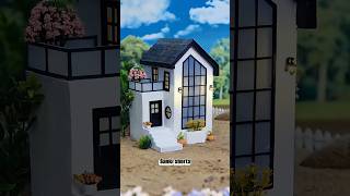 mini house 😱 #ytshorts #shorts #diy #usa #craft #house #shortsfeed