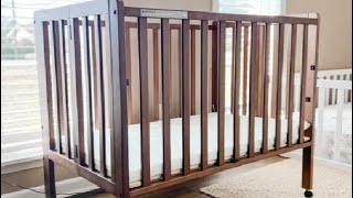 Delta Children Folding Portable Mini Baby Crib with 1 5 inch Mattress Review